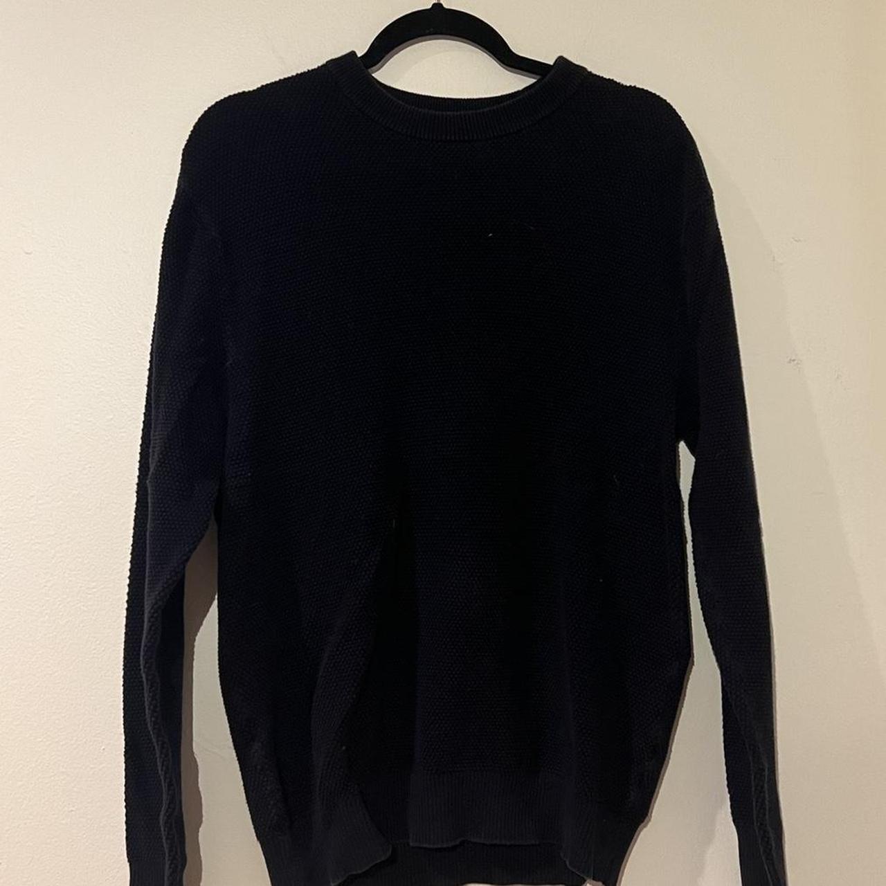 H&M Men's Black Jumper | Depop