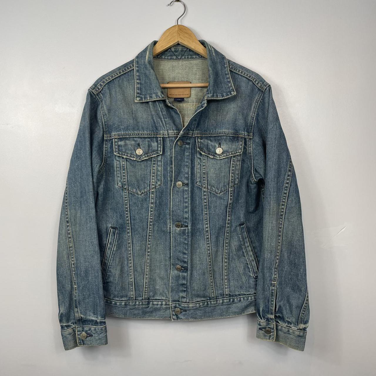 gap men's denim jacket