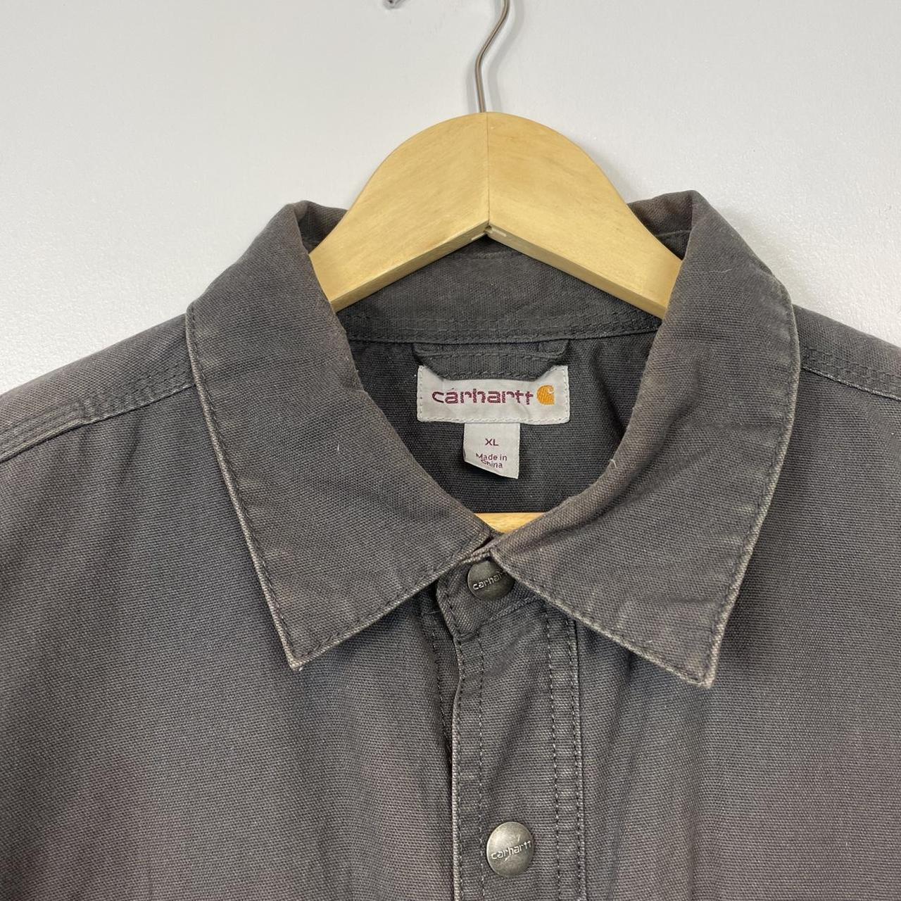 Vintage Carhartt Overshirt/Shacket/Jacket, Fleece... Depop