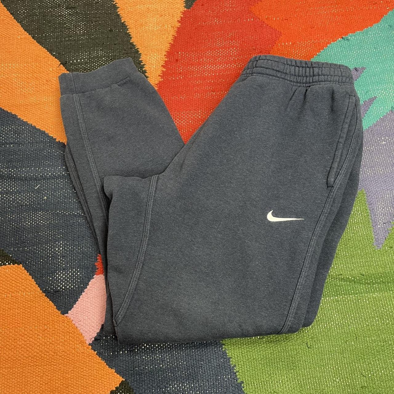 nike navy cuffed joggers