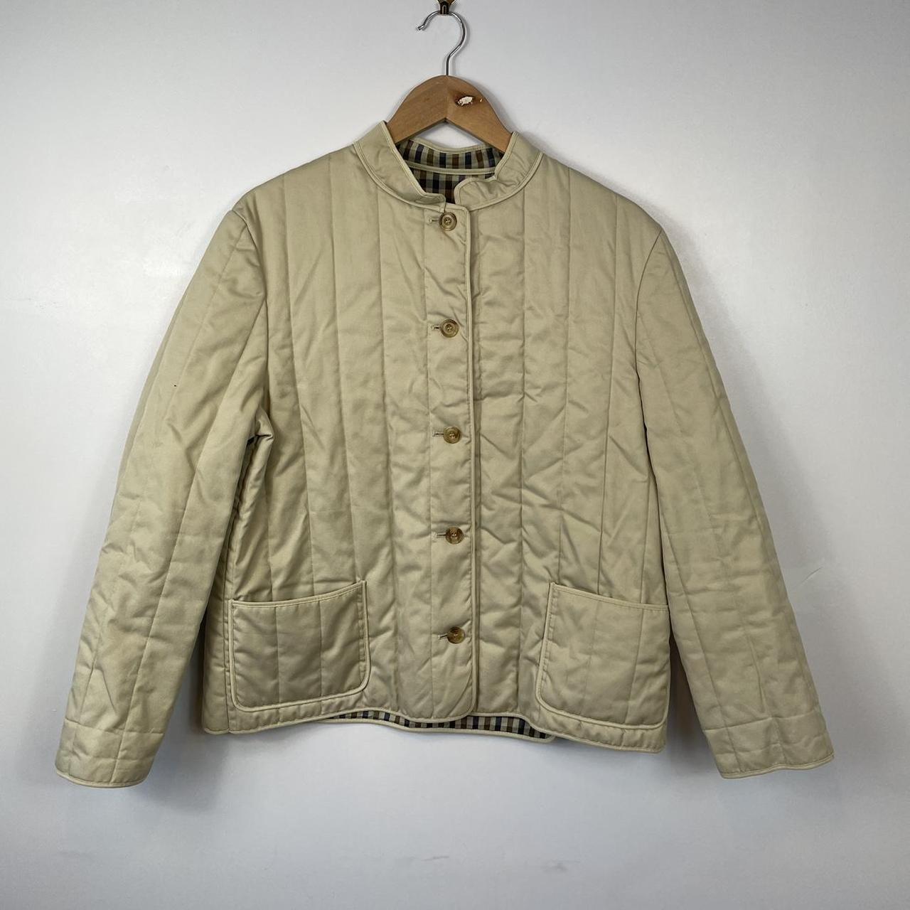 Aquascutum Quilted ladies jacket made in England