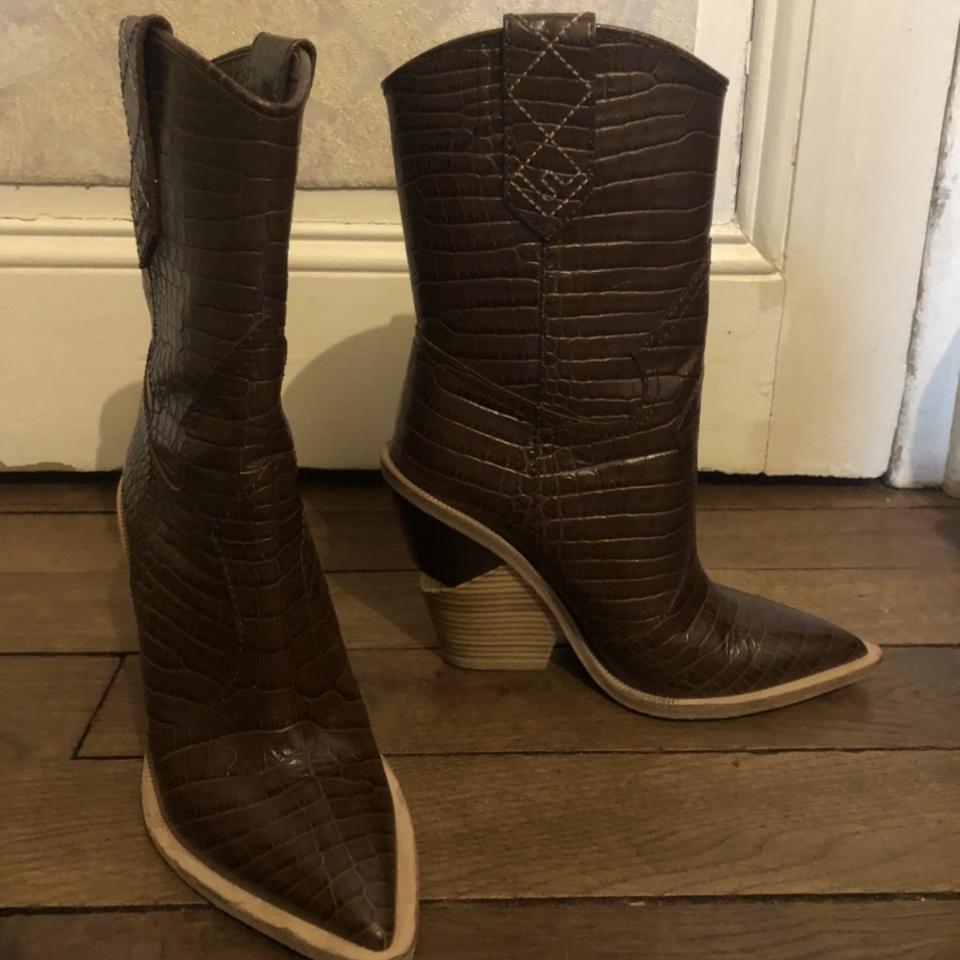 fendi cowboy boots dupe