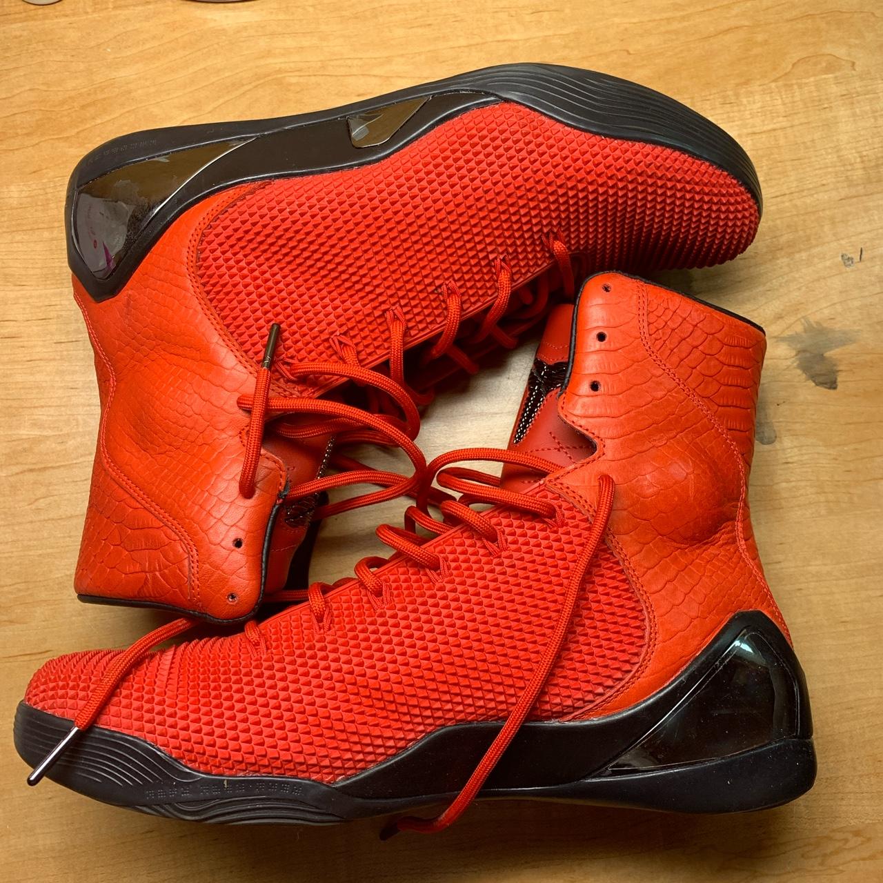 Kobe 9 Elite Red October Size 12 Condition