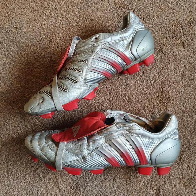 Silver adidas outlet predators