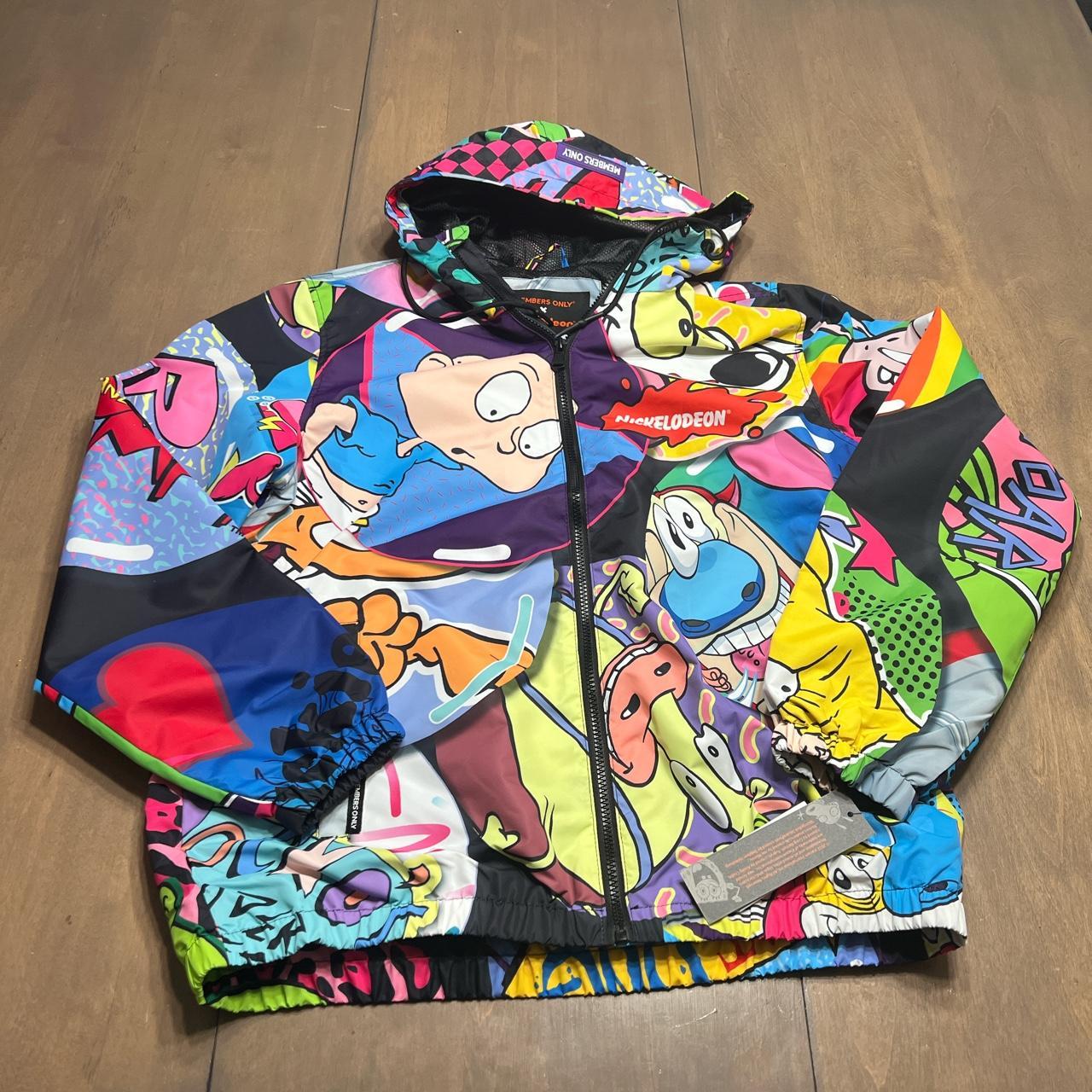 Members Only X Nickelodeon Collab zip up