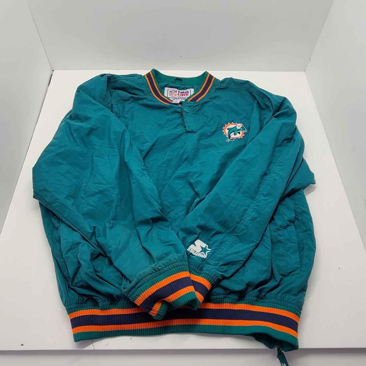 Vintage 80s Miami Dolphins Pro Line Starter - Depop