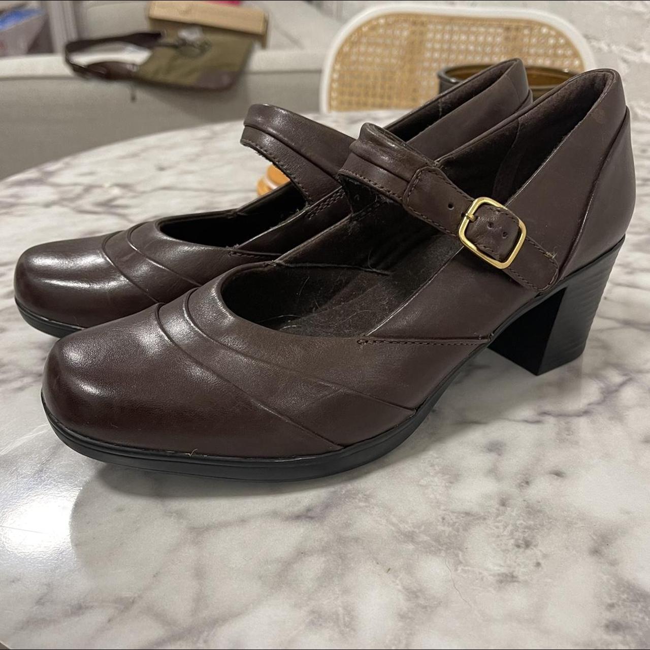 brown mary janes