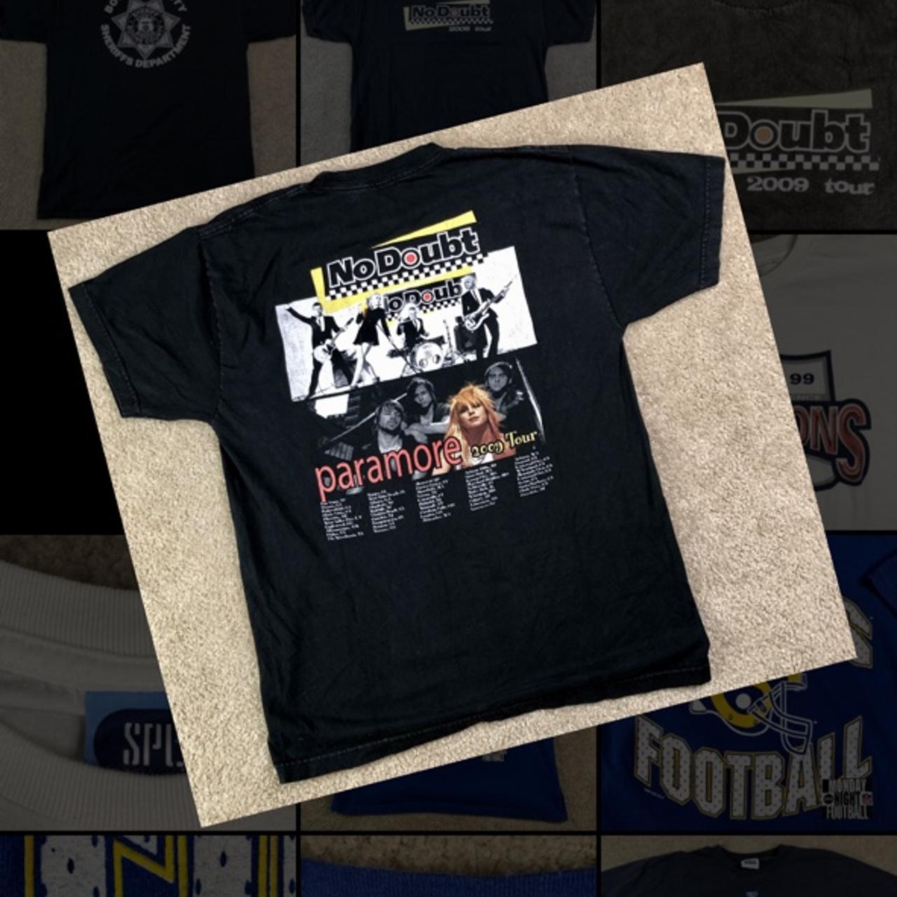 💥🎸no doubt/paramore🥁💥2009 tour t-shirt!🔥 size: M... - Depop