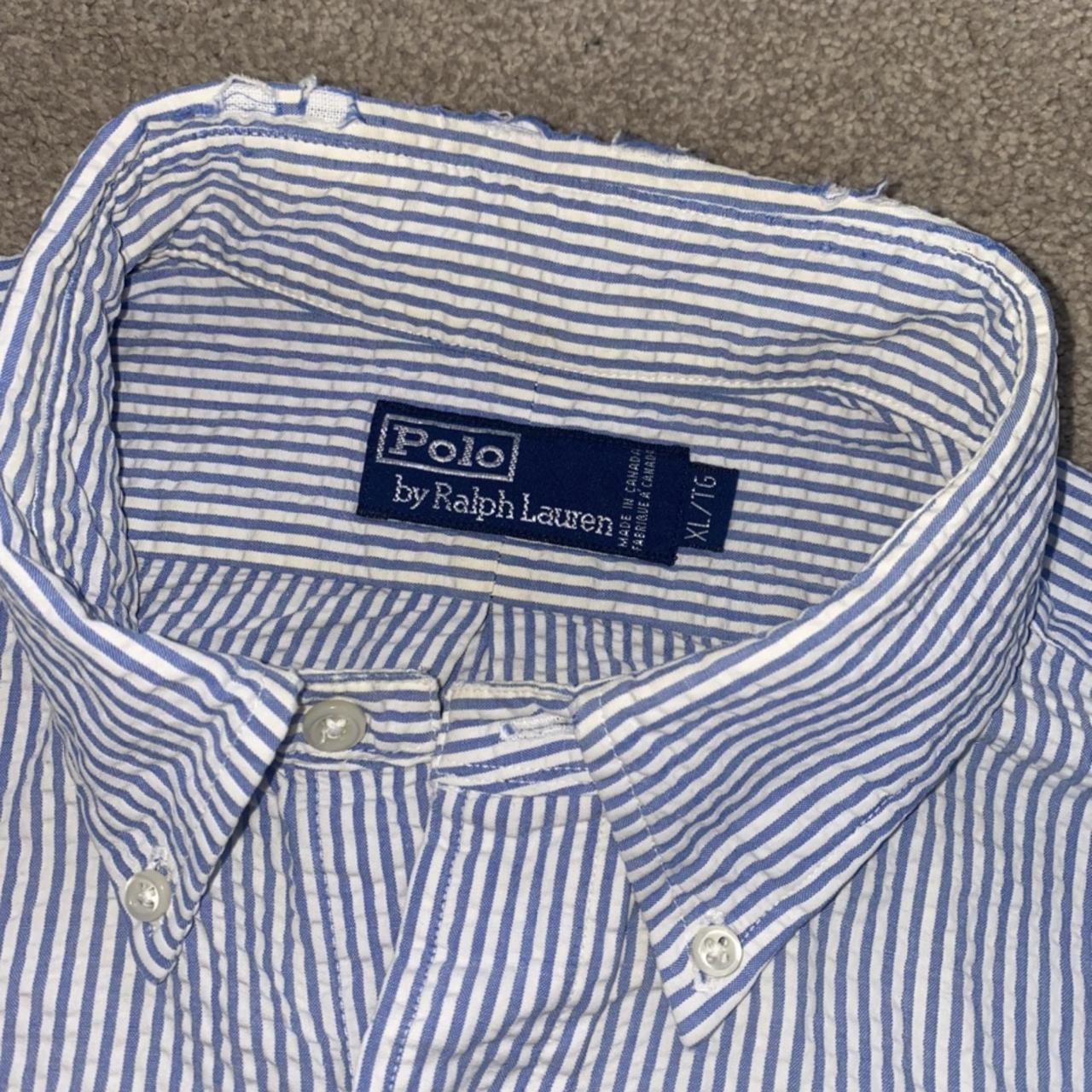 Ralph Lauren retro / vintage type short sleeve shirt... - Depop