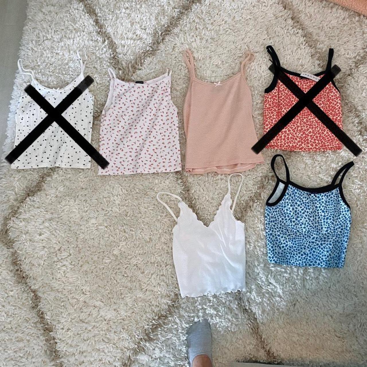 my brandy melville tank collection -selling - Depop