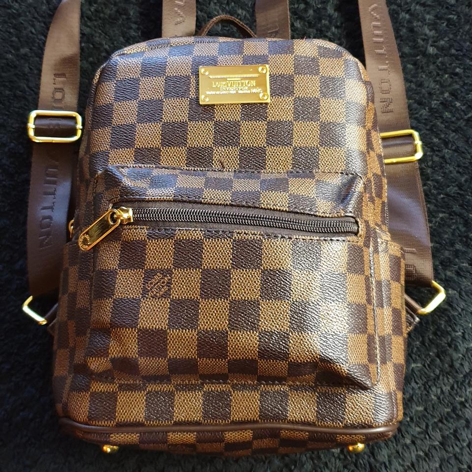 Louis Vuitton Palm Springs backpack, barely used, - Depop