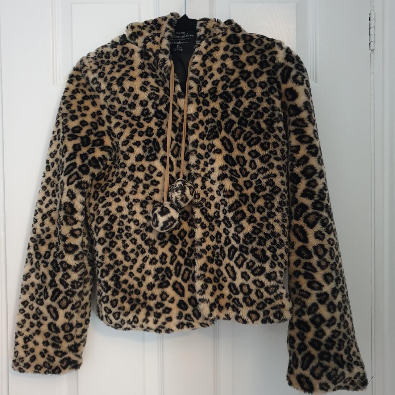 leopard print coat primark