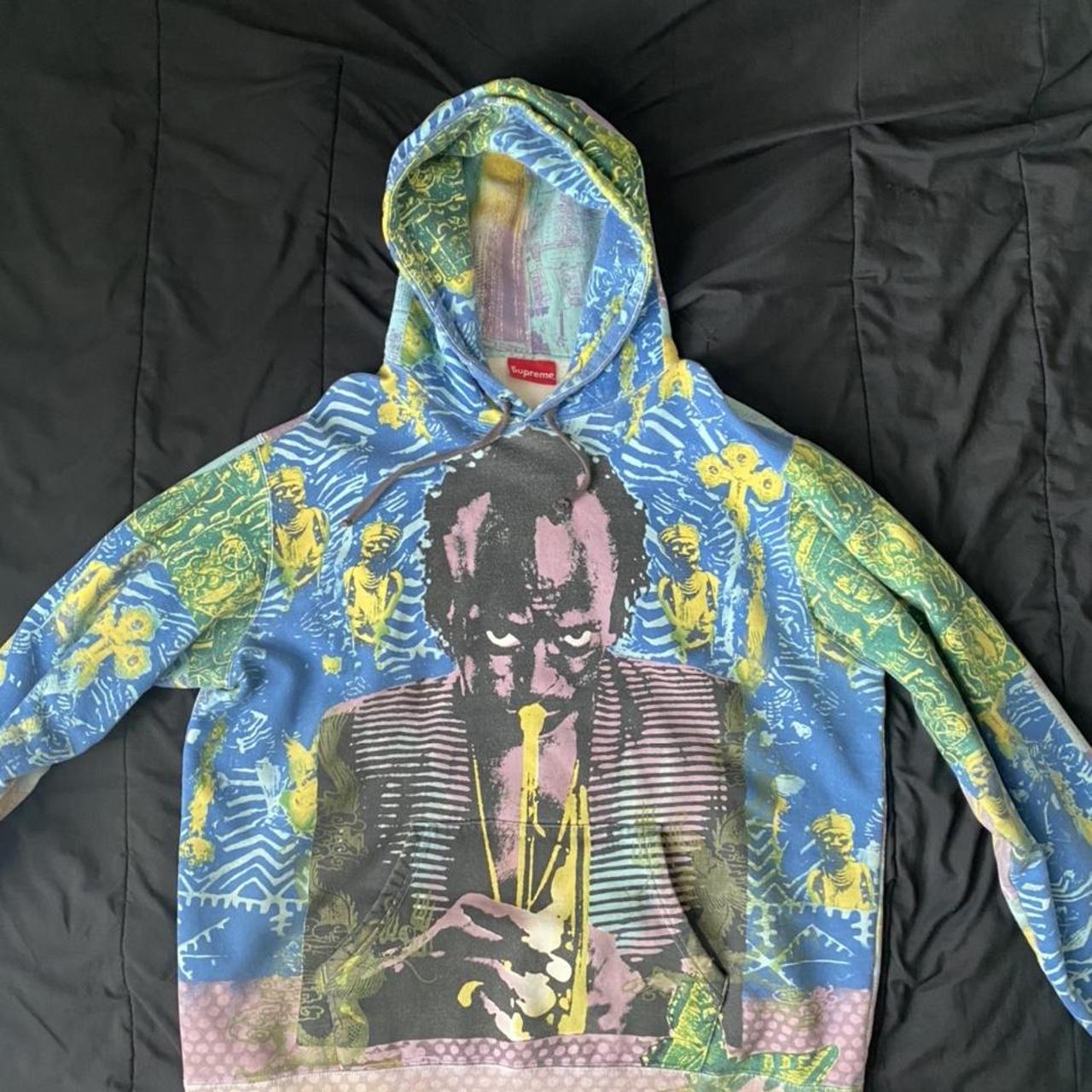 Supreme miles best sale davis hoodie