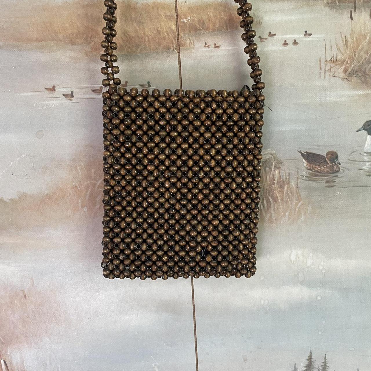 Product Image 2 - Vintage brown wooden beaded bag