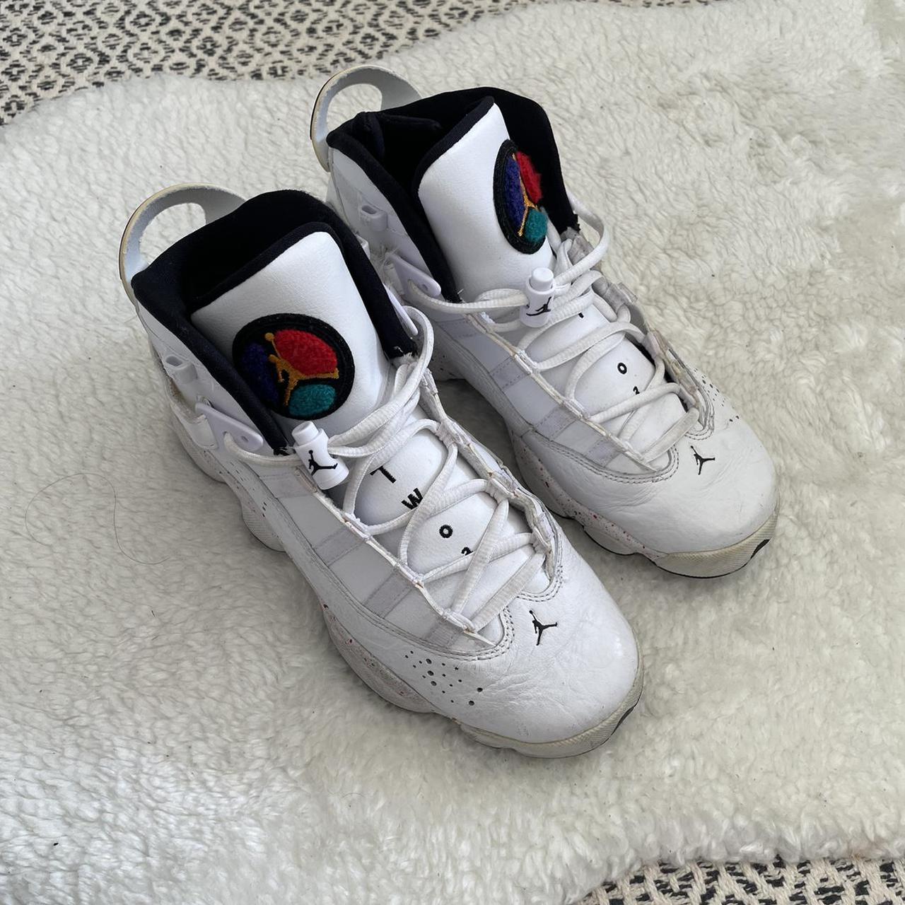 Jordan 6 high quality rings splatter paint