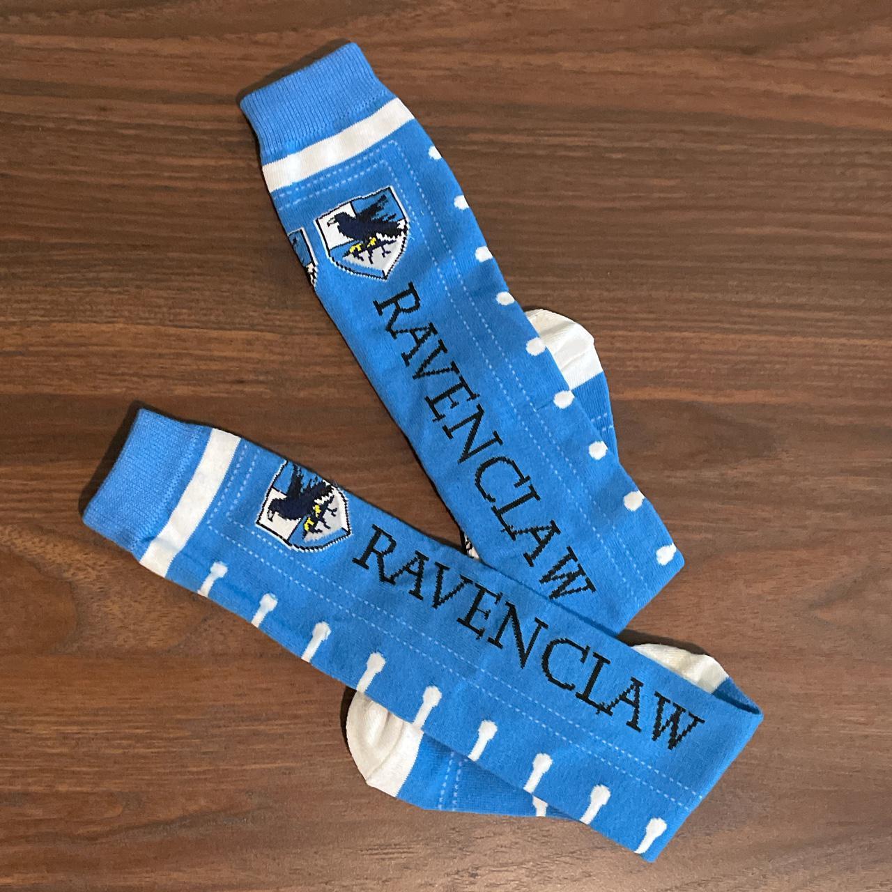 Ravenclaw calve high socks  Size: Shoe size - Depop