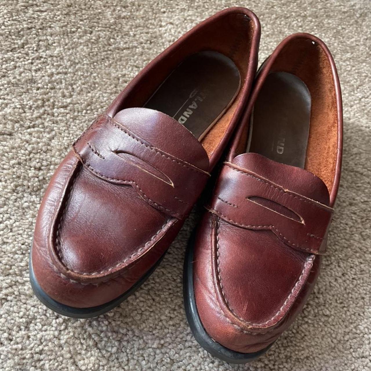 Eastland Women's Brown and Burgundy Loafers