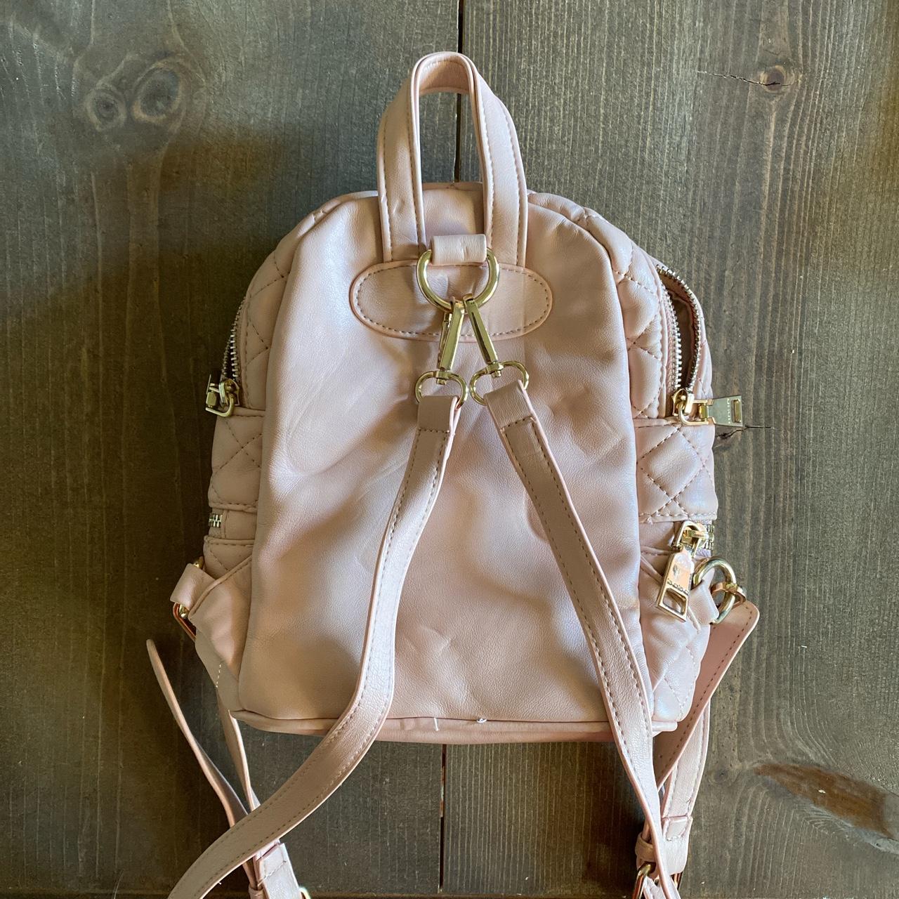 Mini Purse Backpack - Pink 🩷 - Scuff Marks - - Depop