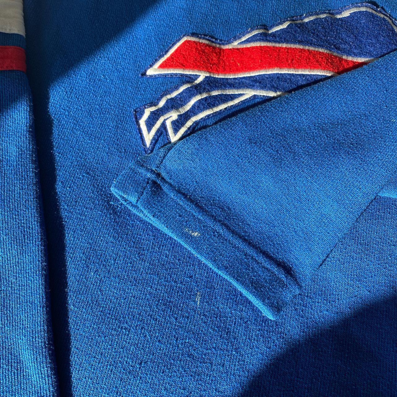 90s Vintage Starter Buffalo Bills Pullover Jacket - Depop