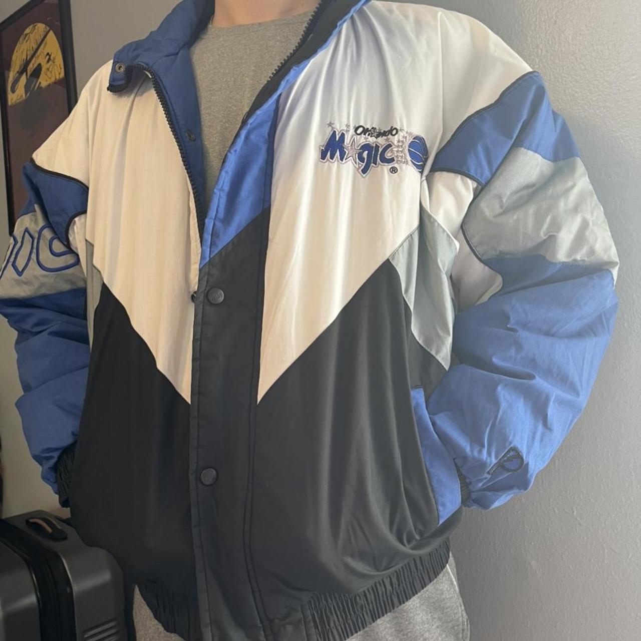 Vintage Orlando Magic Pro Player 90s Puffer Jacket.... - Depop