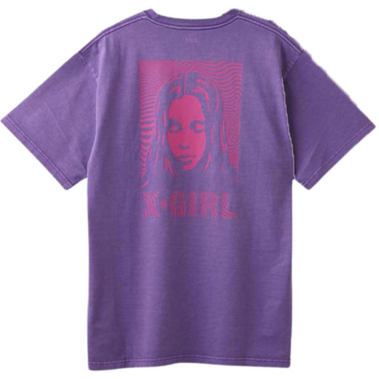 X-Girl  Women's Purple T-shirt