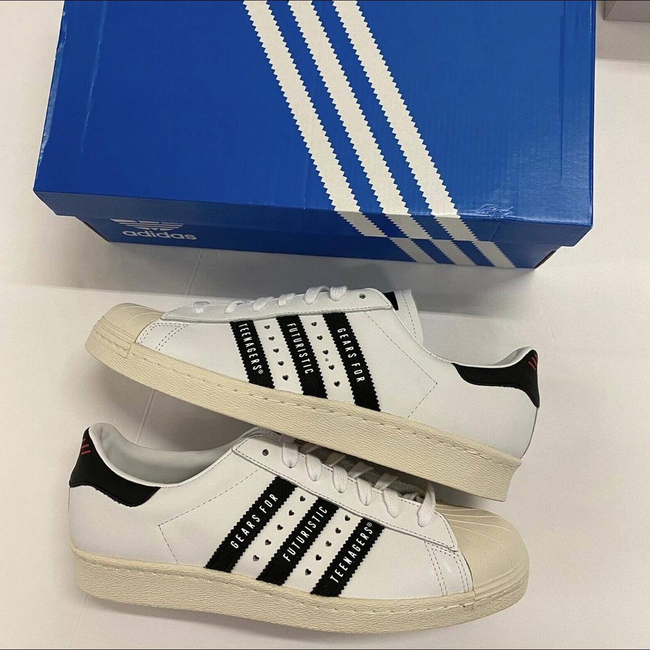 ADIDAS Superstars Human Made men’s sz 8.5 #adidas... - Depop