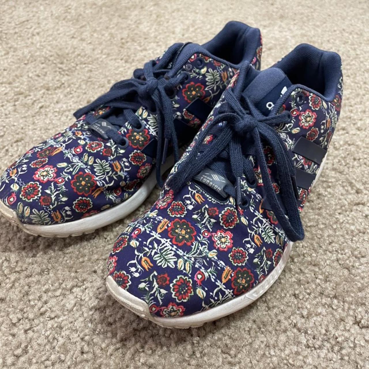 floral print adidas shoes