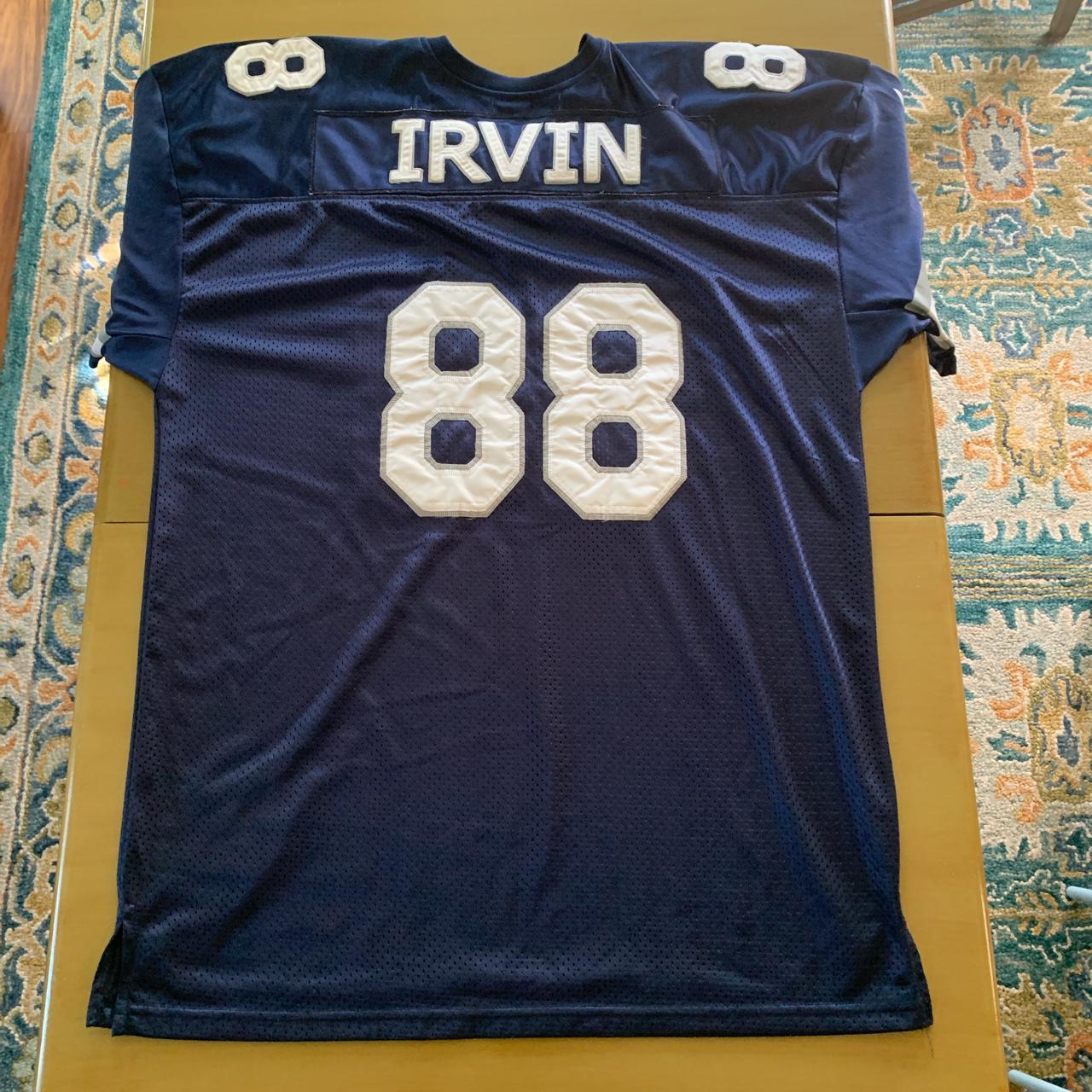 Vintage Dallas Cowboy Jersey Micheal Irvin #88 logo - Depop