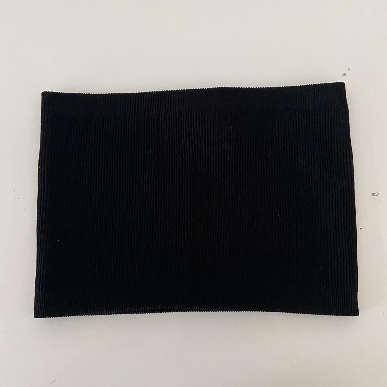 Black ribbed tube top 🕶 Perfcet for summer and... - Depop