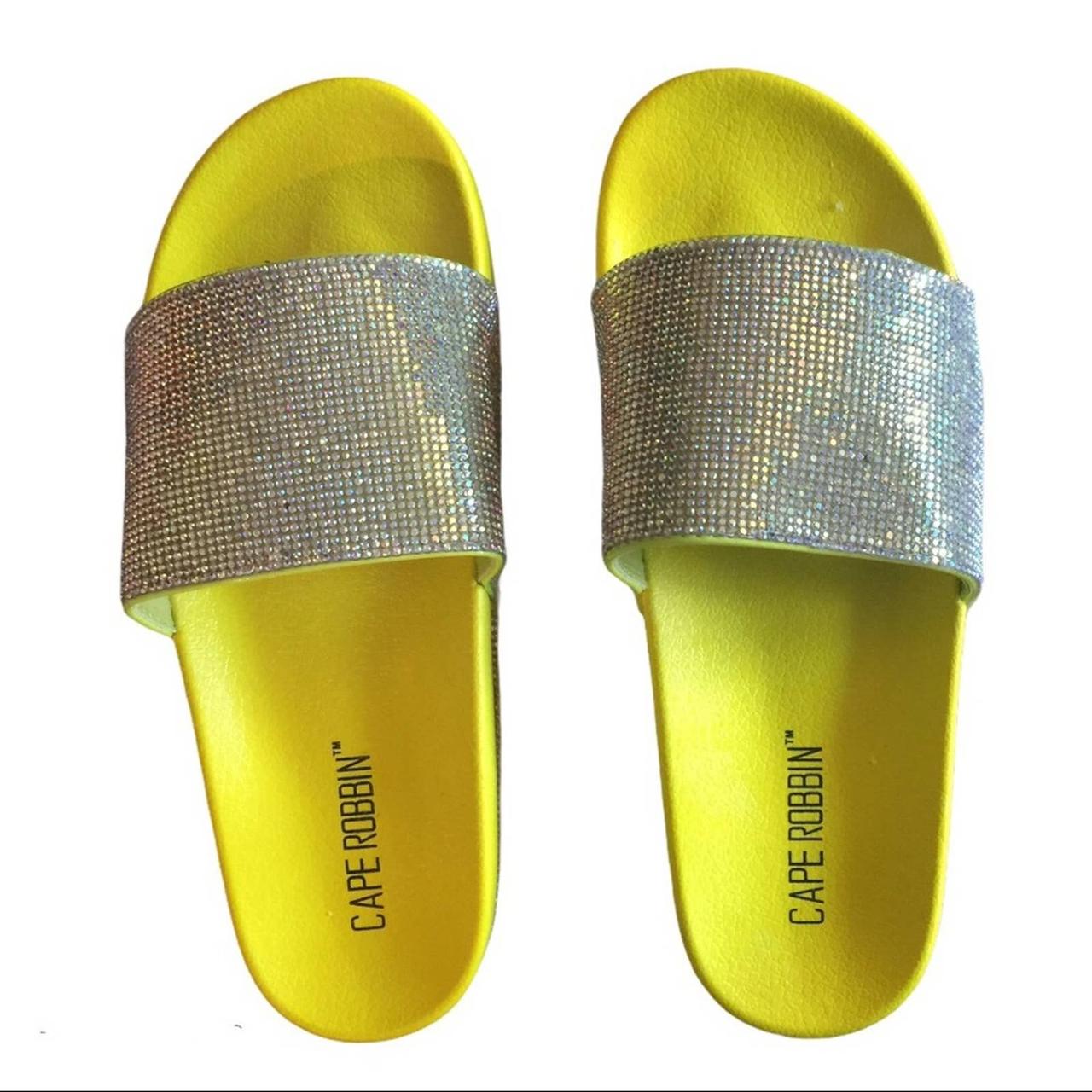 Cape robbin deals glitter slides