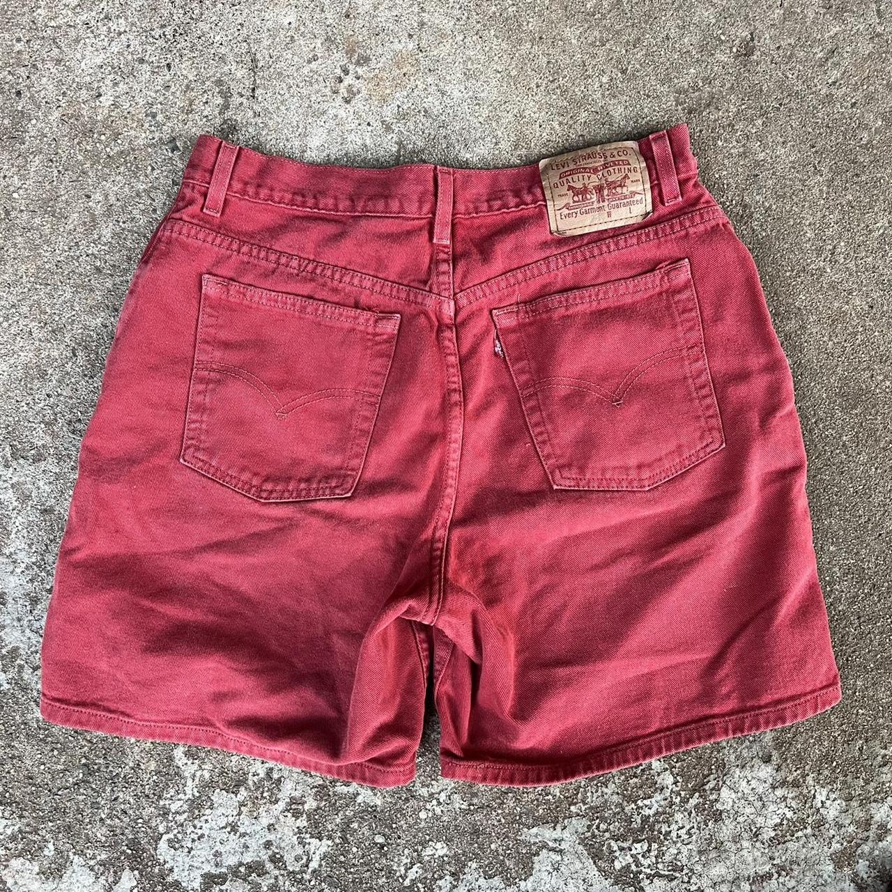 Women's Red Shorts | Depop