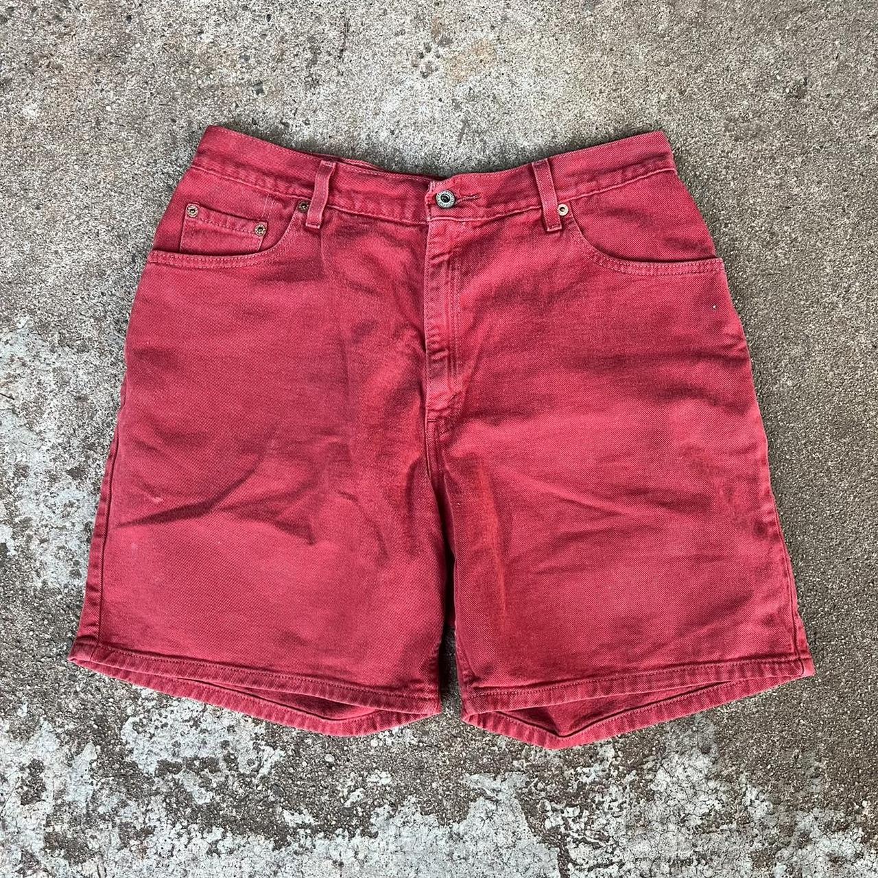 Women's Red Shorts | Depop