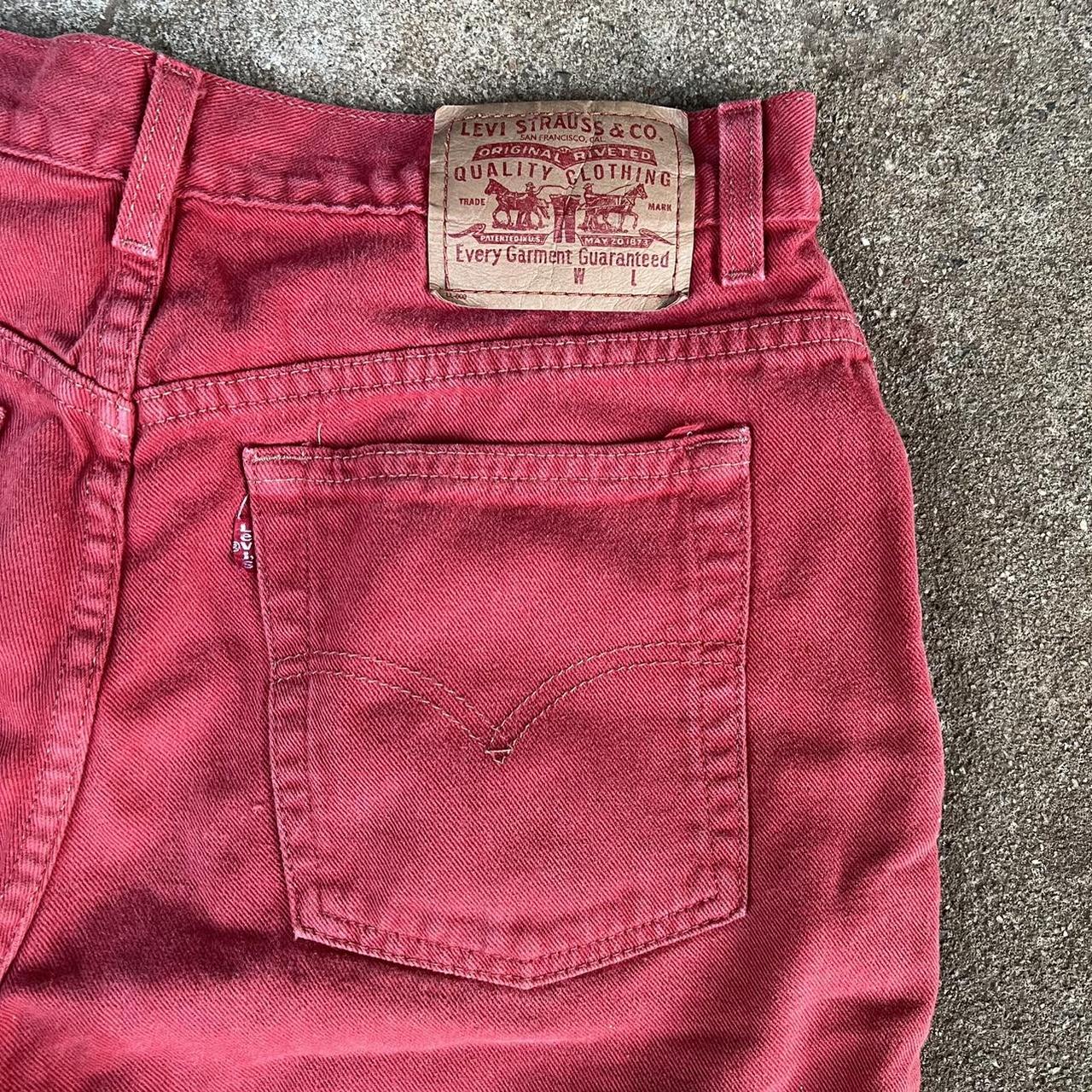 Women's Red Shorts Depop