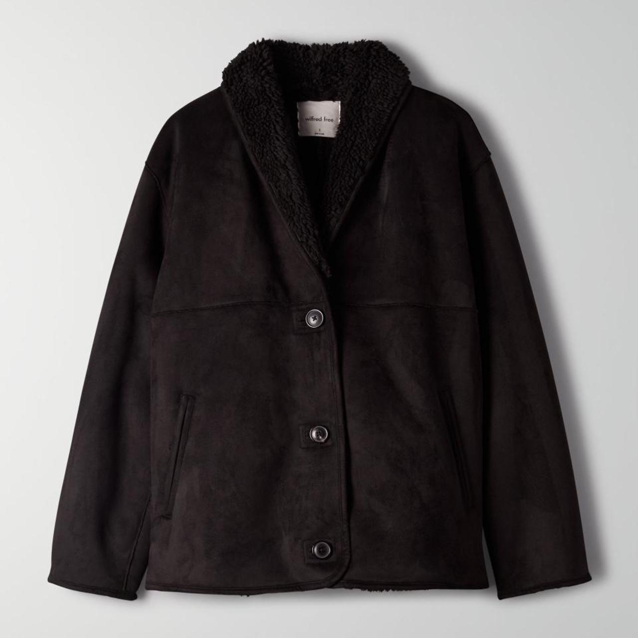 wilfred sherpa coat