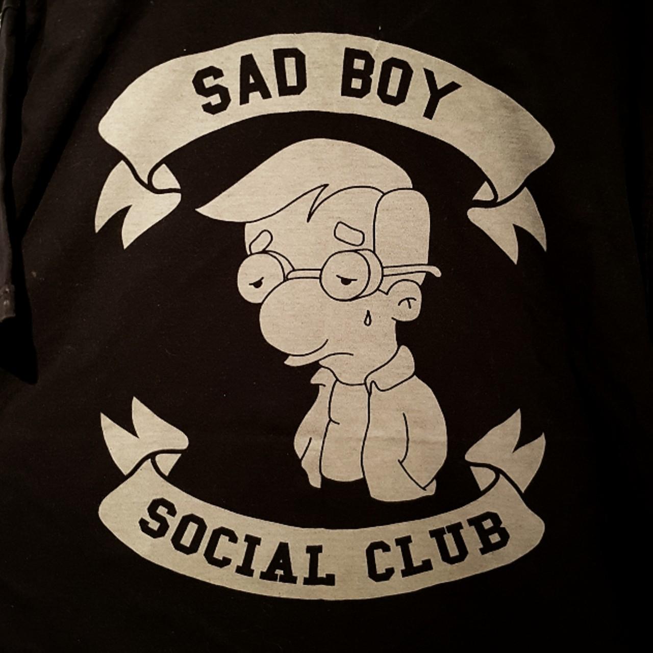 t shirt sad boy