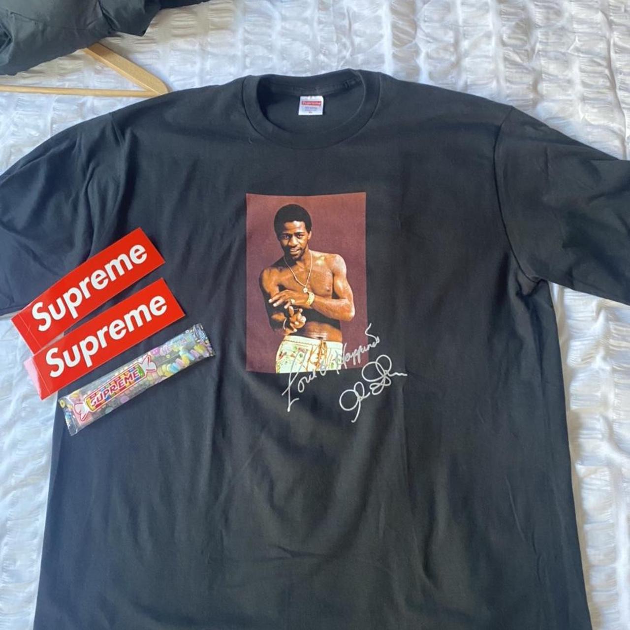 Supreme Al Green Tee in hot Black