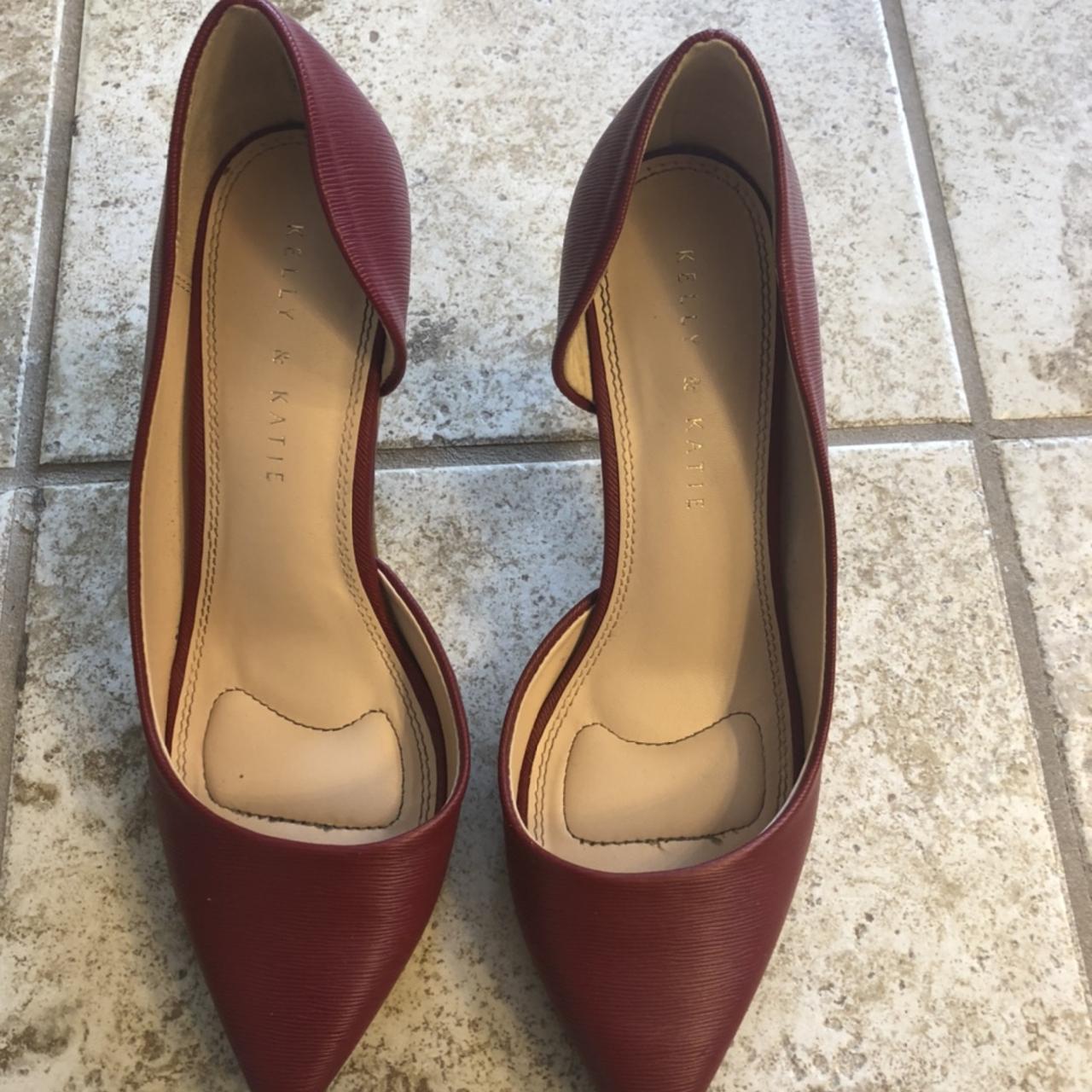 Kelly &Katie red high heel shoes 👠 Excellent... - Depop