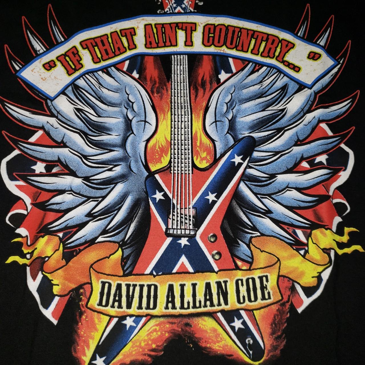 David Alan Coe tshirt. Used, great condition.... - Depop