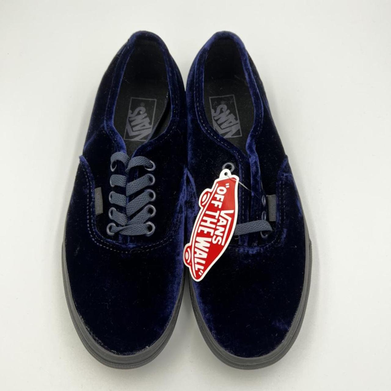 Vans on sale authentic velvet