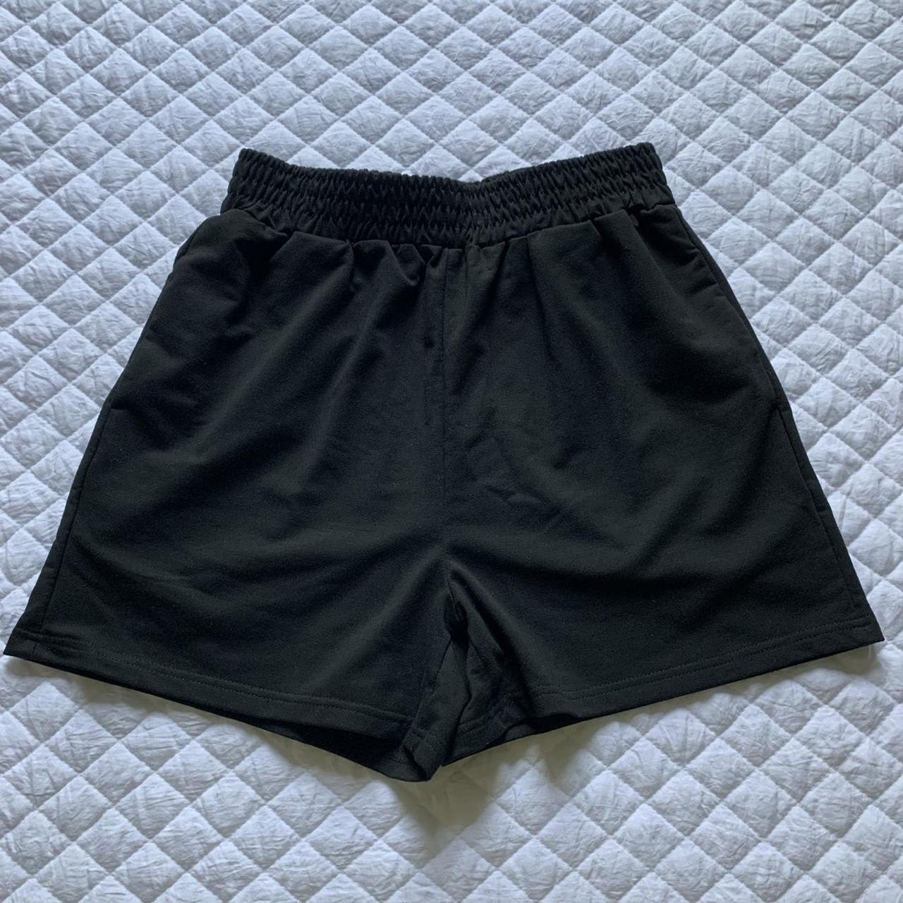 SHEIN Women's Black Shorts | Depop