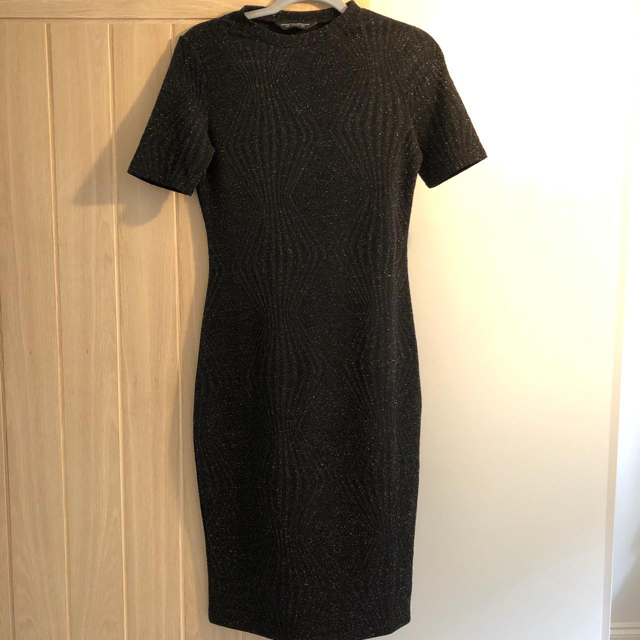 Dorothy perkins black glitter dress best sale