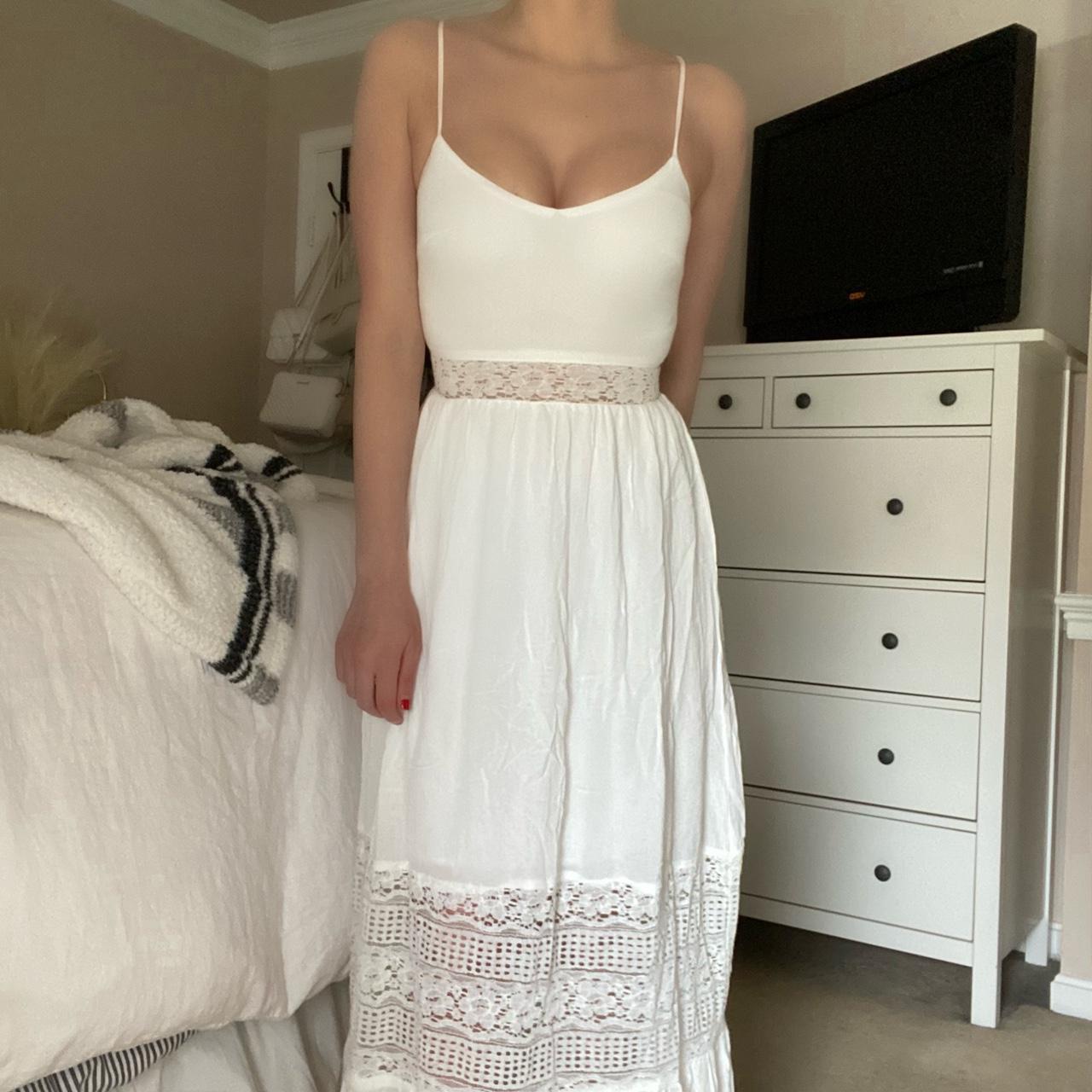 SHEIN Women's White Dress