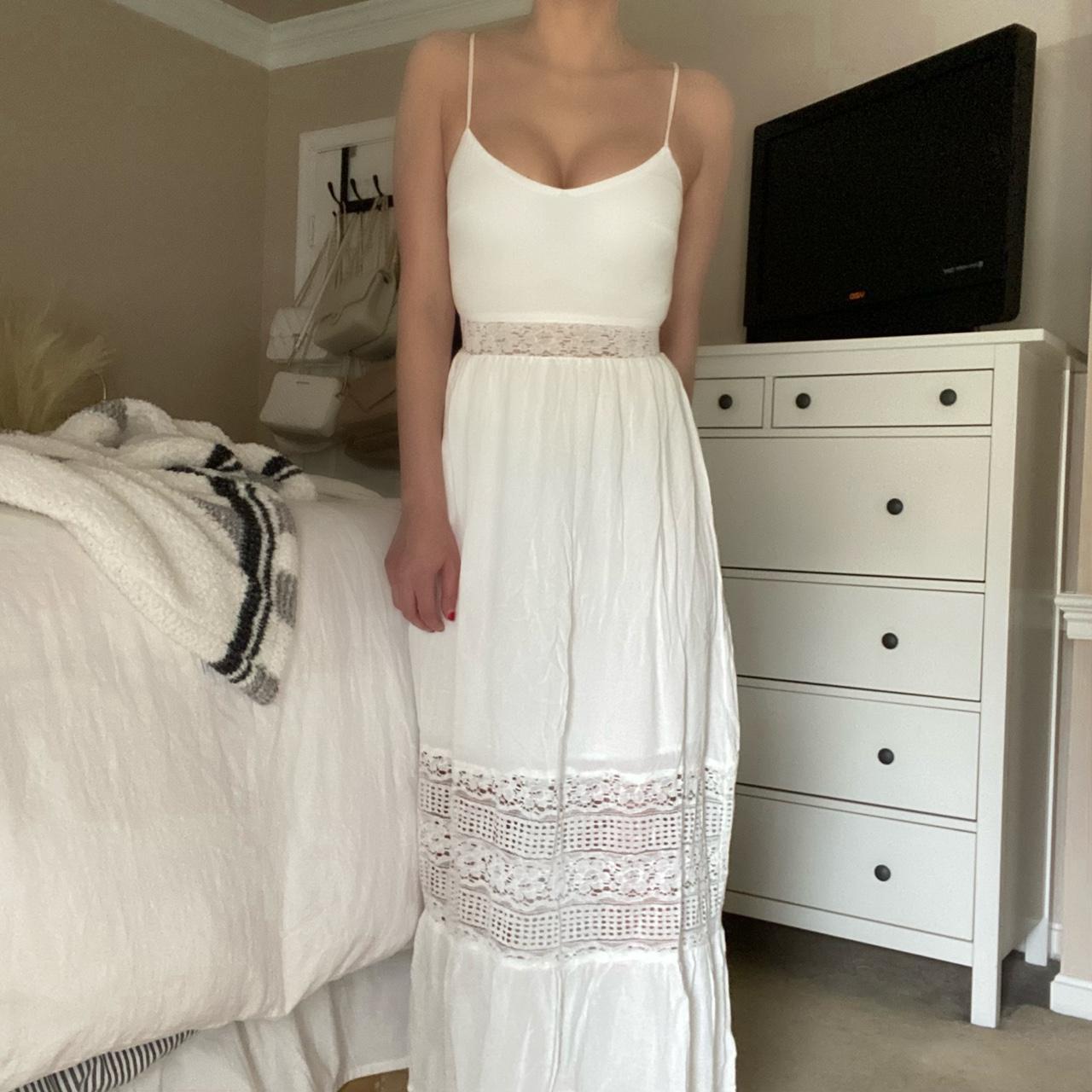 SHEIN Women's White Dress (3)