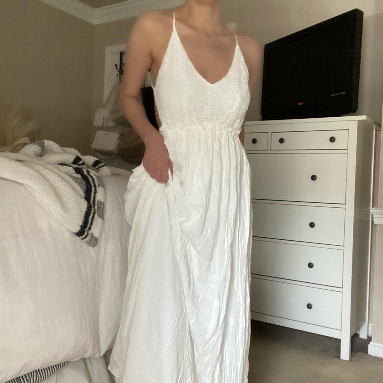 Forever 21 Women's White Dress (2)