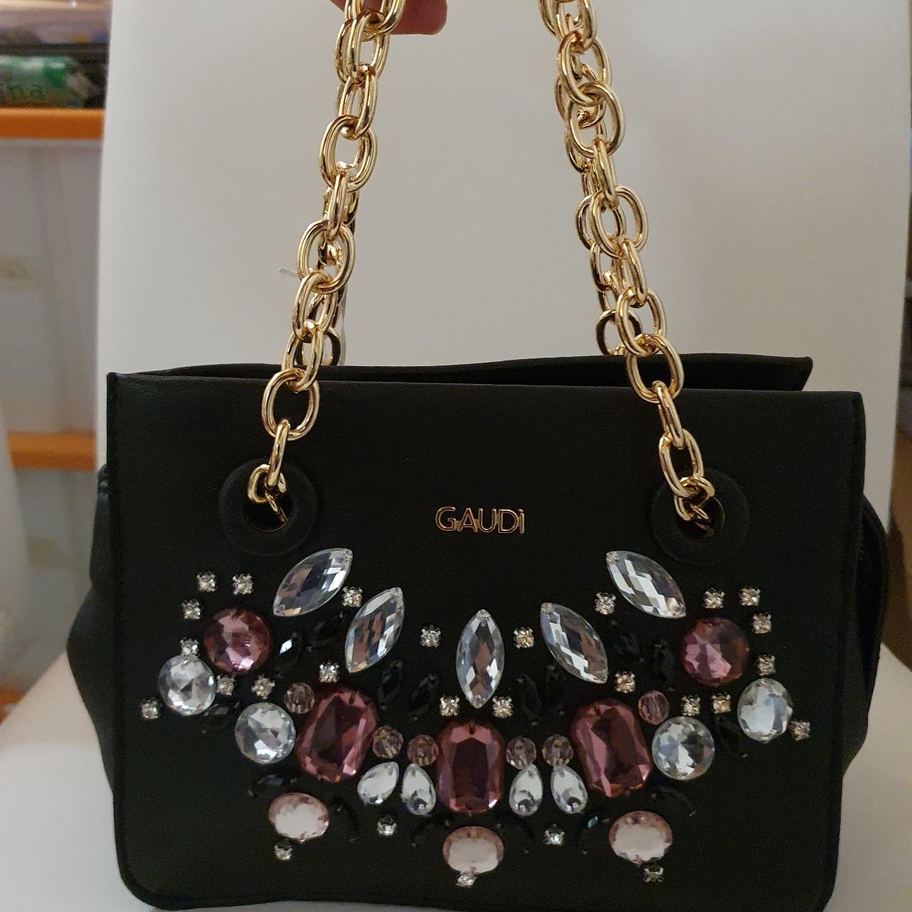 Borsa bauletto di Gaudì con manici in catena Depop