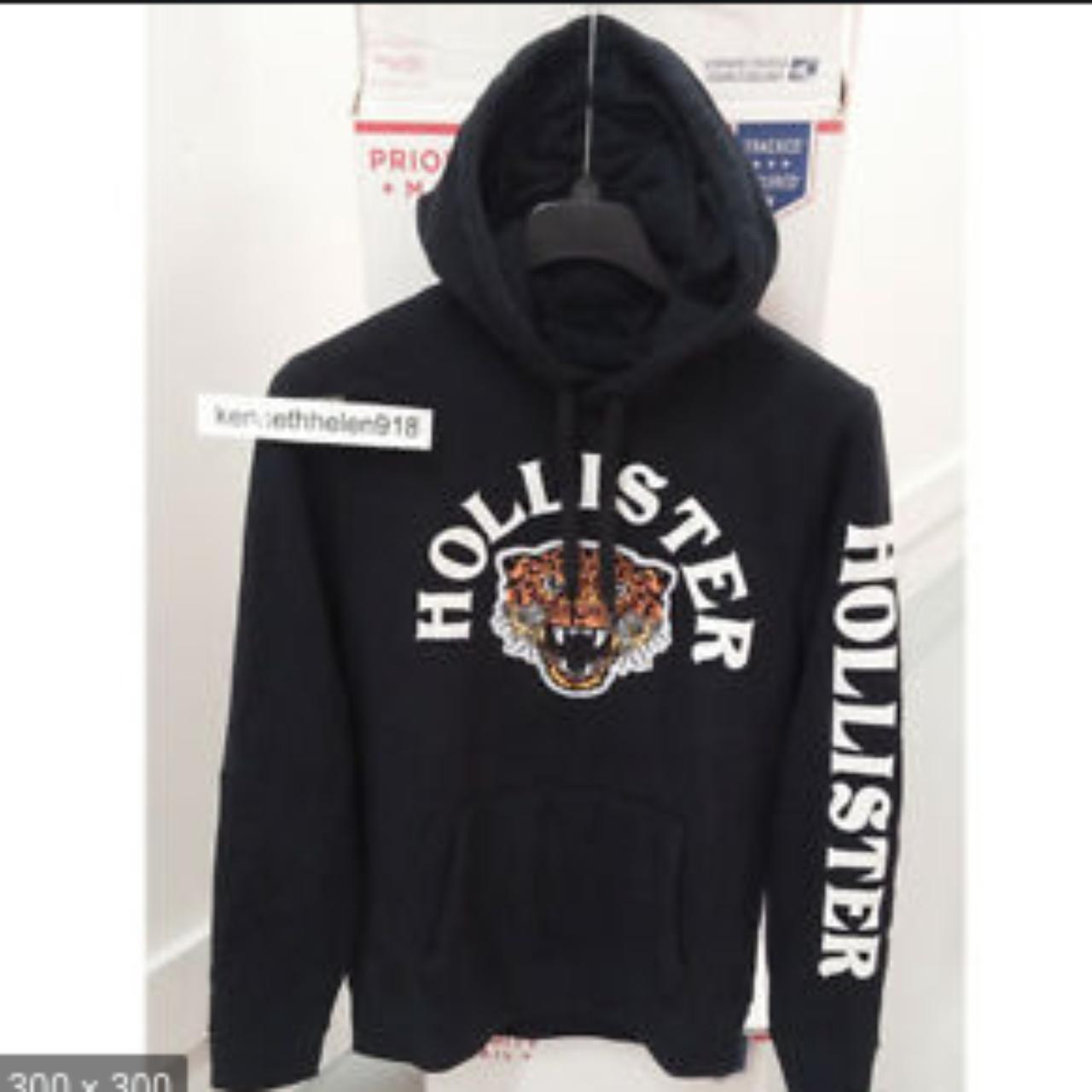 Hollister hoodie deals tiger