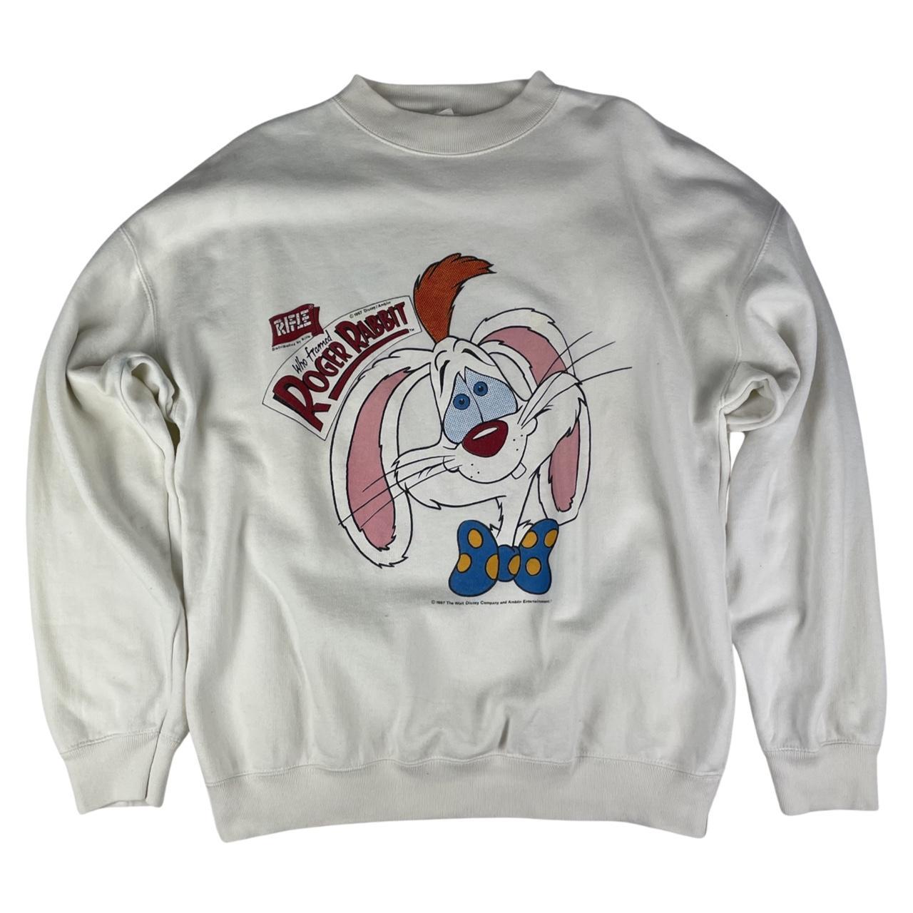 Vintage Who Framed Roger Rabbit Sweatshirt Dated... - Depop