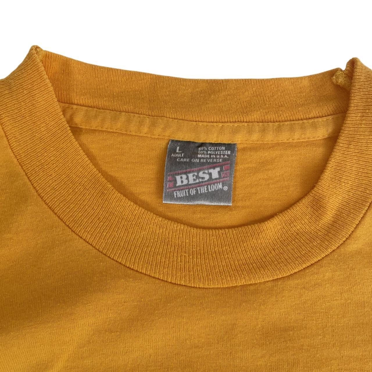 American Vintage Men's Yellow T-shirt | Depop