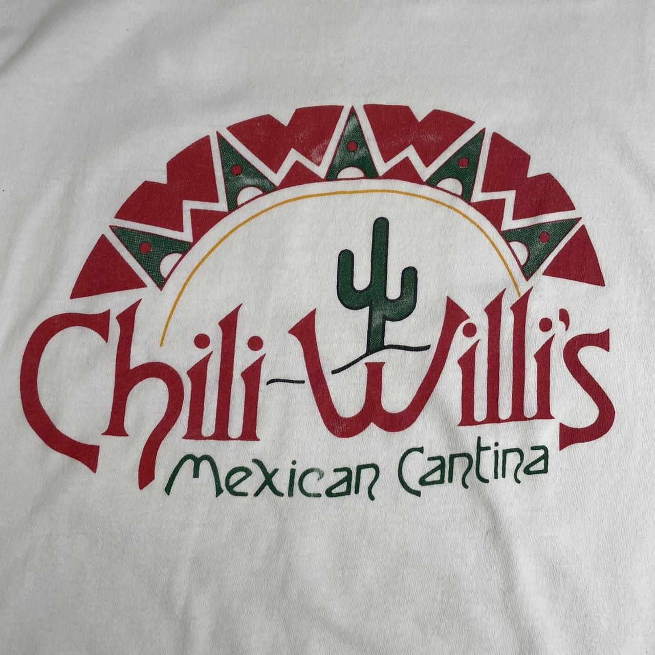 Vintage Single Stitch Chili Willi’s Mexican... Depop