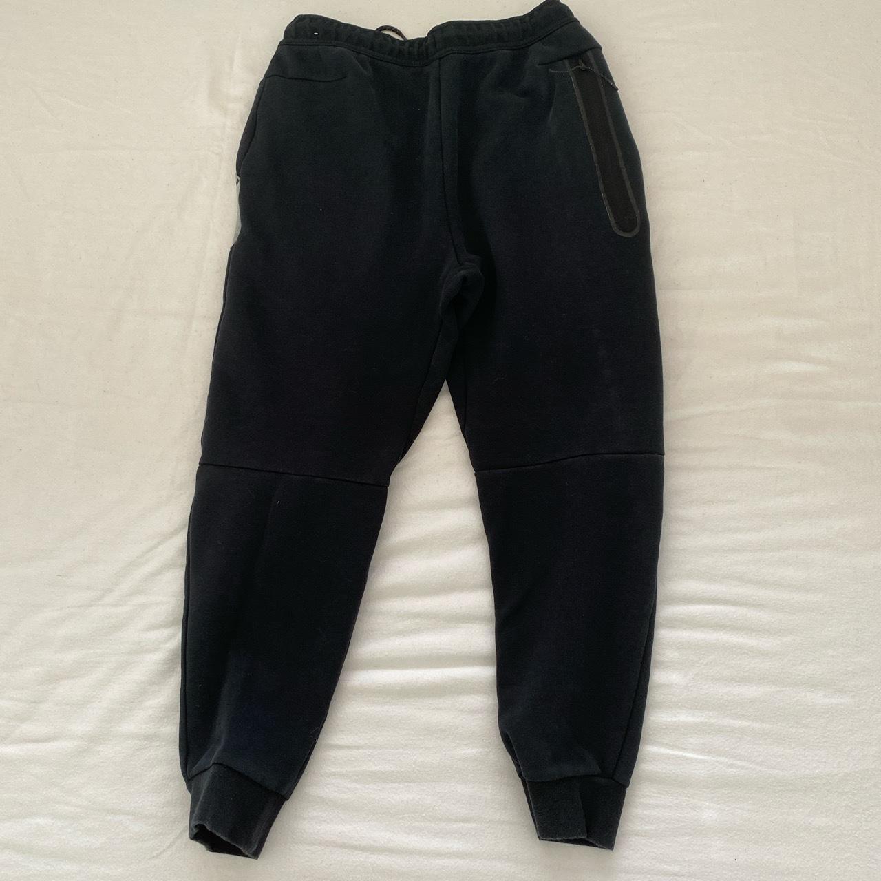 Black And Grey Nike Tech Fleece Bought for £90... - Depop